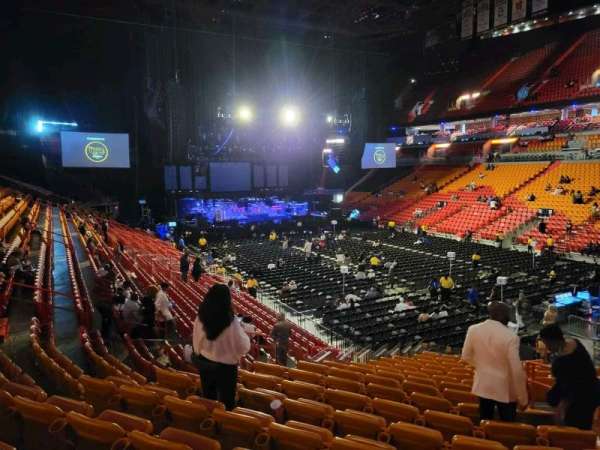 Kaseya Center, section: 115, row: 24, seat: 5