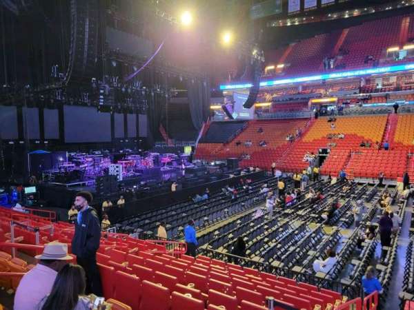 Kaseya Center, section: 118, row: 14, seat: 14