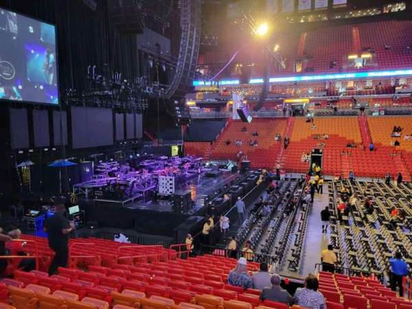Kaseya Center, section: 119, row: 19, seat: 10