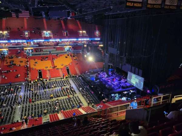 Kaseya Center, section: 309, row: 13, seat: 13
