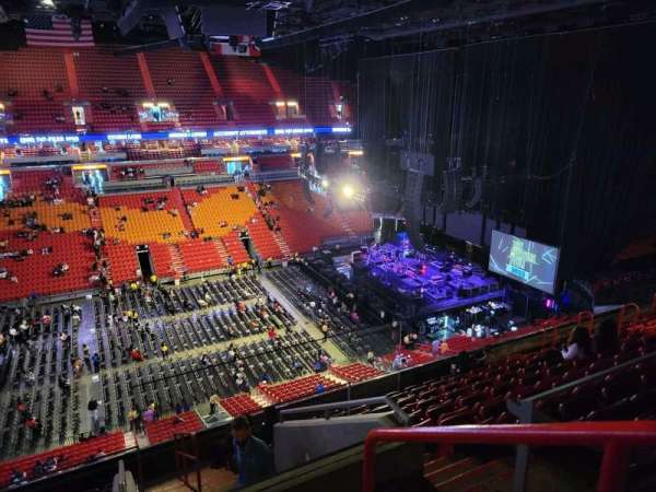 Kaseya Center, section: 310, row: 10, seat: 1