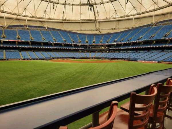 Tropicana Field, section: Center field deck
