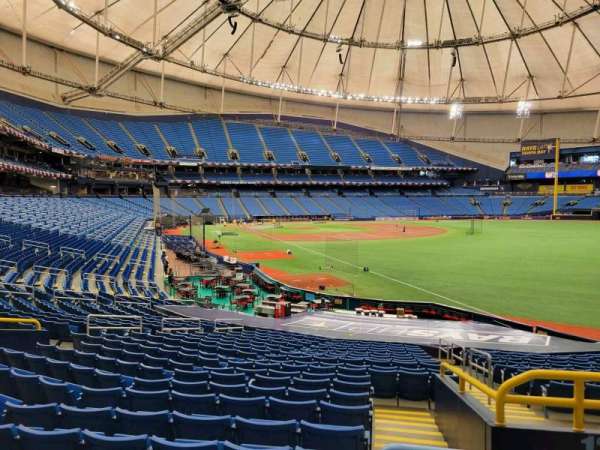 Tropicana Field, section: 136, row: ff, seat: 20