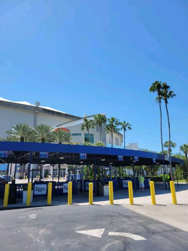 Tropicana Field, section: Gate 1
