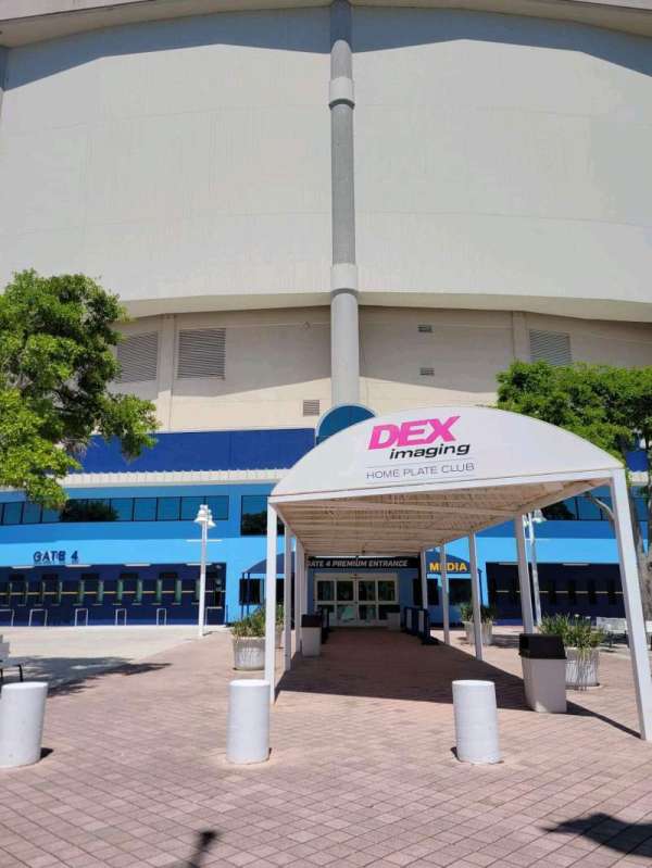 Tropicana Field, section: Gate 4