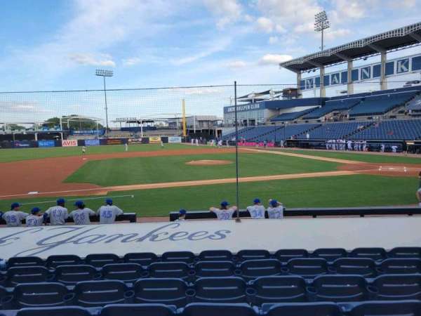 George M. Steinbrenner Field, section: 116, row: jj, seat: 10