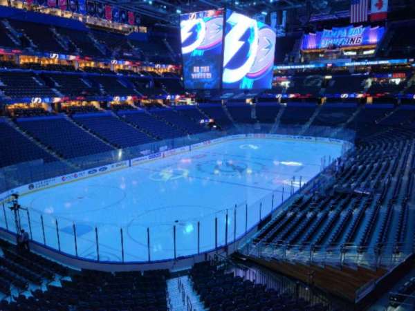 Benchmark International Arena, section: 206, row: b, seat: 4