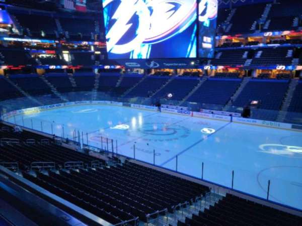 Benchmark International Arena, section: 214, row: a, seat: 8