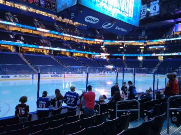 Benchmark International Arena, section: 103, row: g, seat: 7