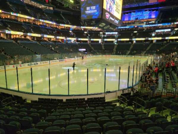 Benchmark International Arena, section: 106, row: p, seat: 10