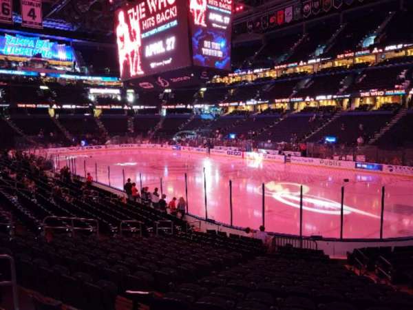 Benchmark International Arena, section: 112, row: t, seat: 6
