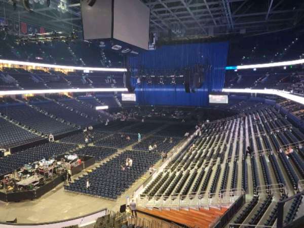 Benchmark International Arena, section: 206, row: c, seat: 5