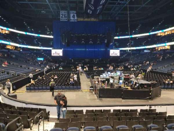 Benchmark International Arena, section: 109, row: L, seat: 9