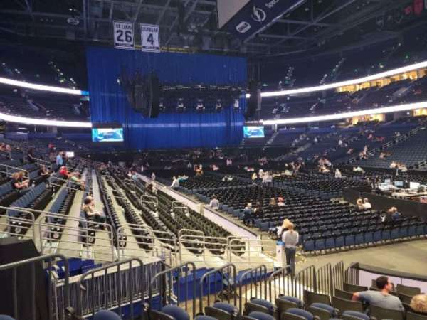 Benchmark International Arena, section: 112, row: m, seat: 2