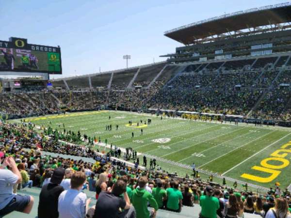 Autzen Stadium, section: 6, row: 48, seat: 9