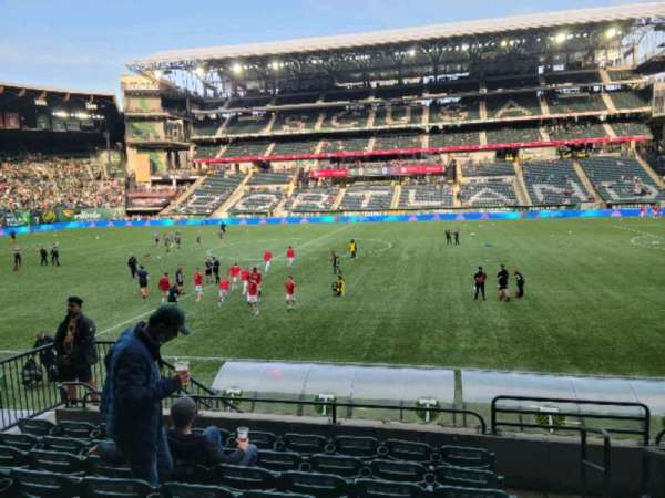 Providence Park, section: 119, row: h, seat: 10