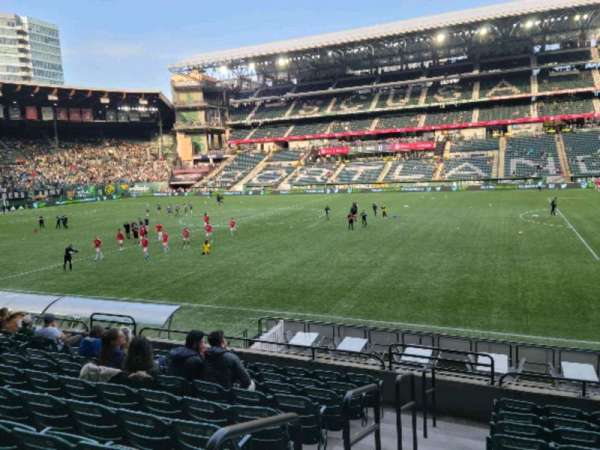Providence Park, section: 120, row: k, seat: 14