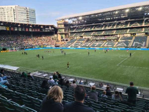 Providence Park, section: 121, row: m, seat: 14