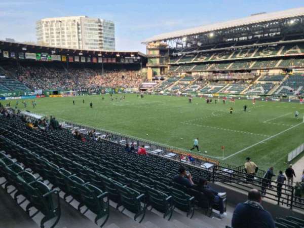 Providence Park, section: 123, row: s, seat: 4