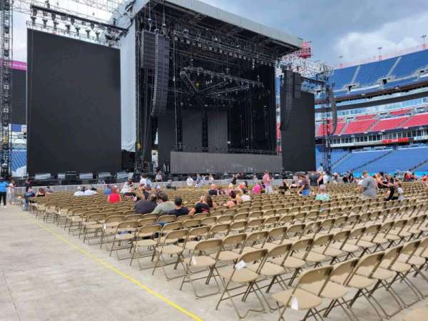 Nissan Stadium, section: Floor F, row: 22, seat: 24
