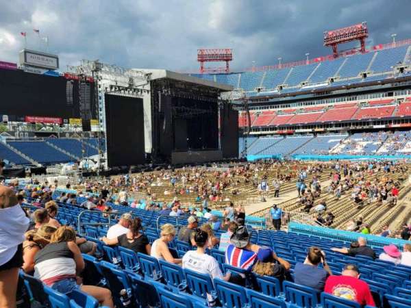 Nissan Stadium, section: 134, row: s, seat: 10