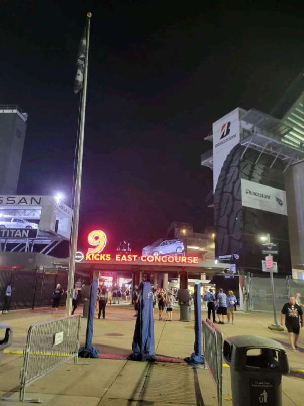 Nissan Stadium, section: Gate 9