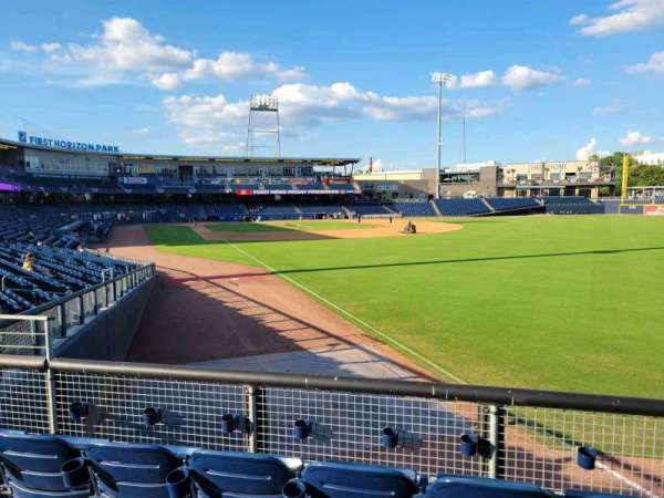 First Horizon Park, section: 124, row: t, seat: 13