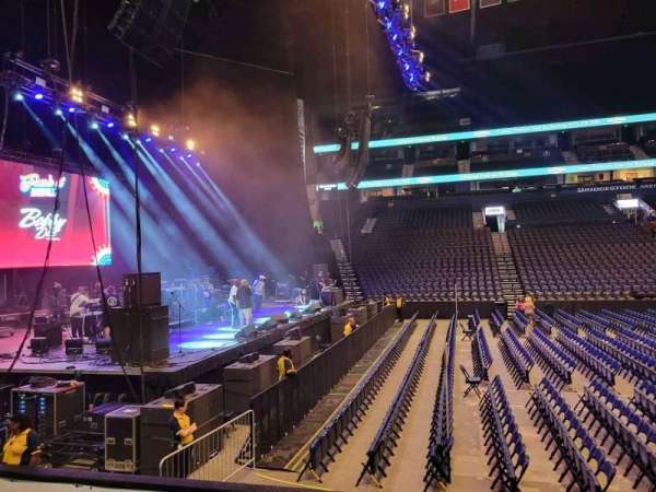 Bridgestone Arena, section: 114, row: gg, seat: 5