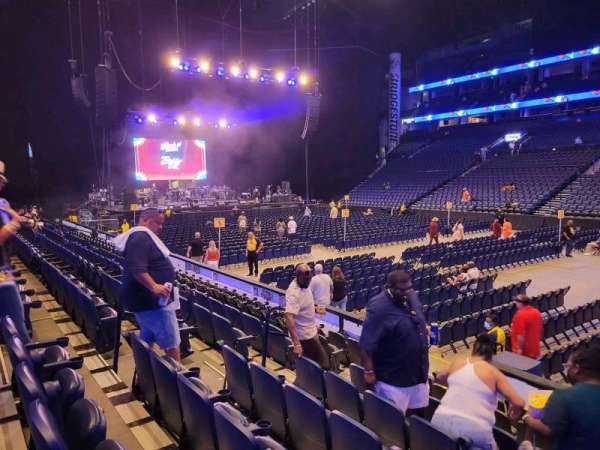 Bridgestone Arena, section: 117, row: hh, seat: 10
