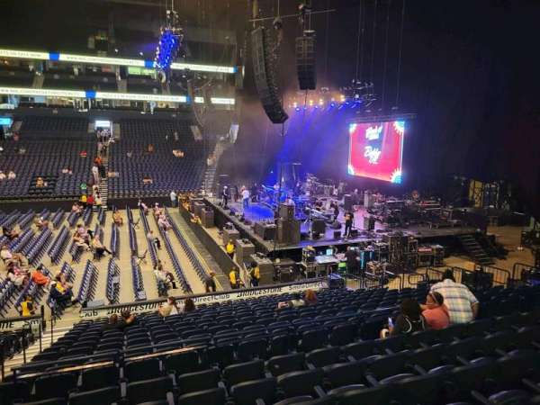 Bridgestone Arena, section: 107, row: g, seat: 19