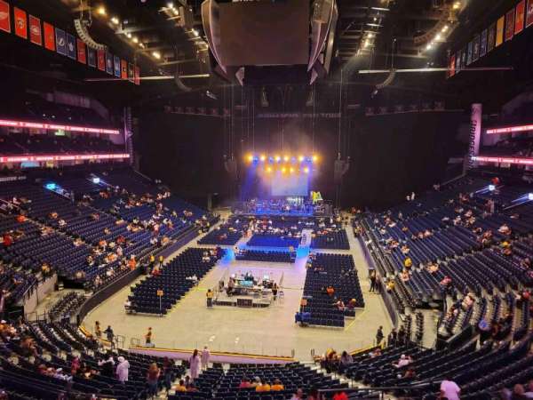 Bridgestone Arena, section: 201, row: e, seat: 2