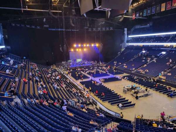 Bridgestone Arena, section: 221, row: d, seat: 6