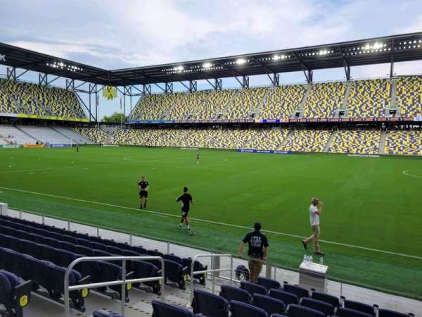 Geodis Park, section: c01, row: j, seat: 10