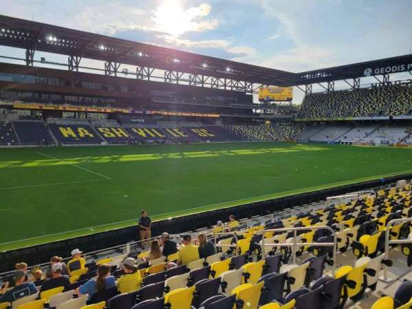 Geodis Park, section: 122, row: n, seat: 10