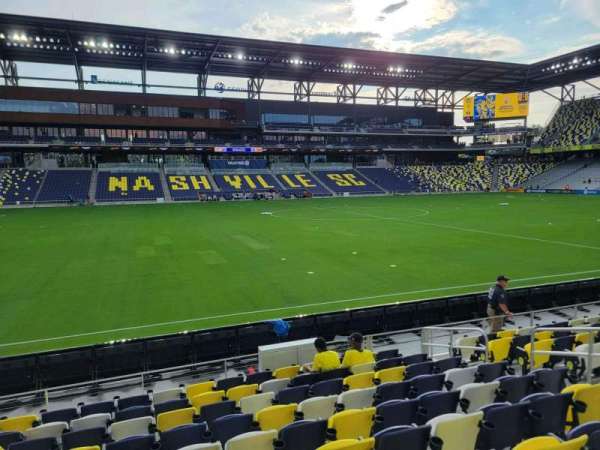 Geodis Park, section: 120, row: k, seat: 10