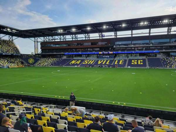 Geodis Park, section: 116, row: m, seat: 13