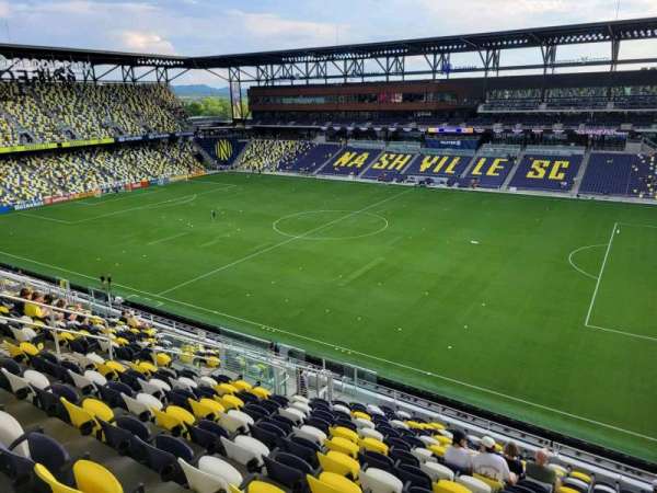 Geodis Park, section: 215, row: q, seat: 10