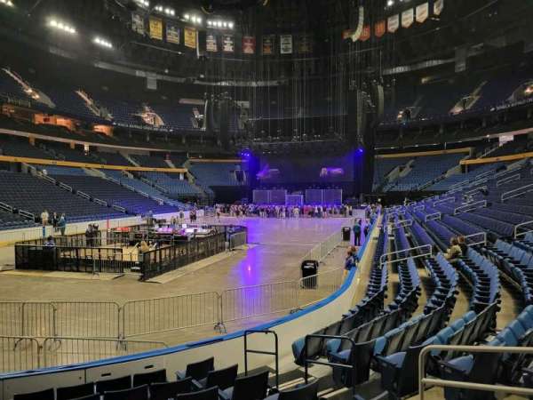 KeyBank Center, section: 121, row: 9, seat: 6