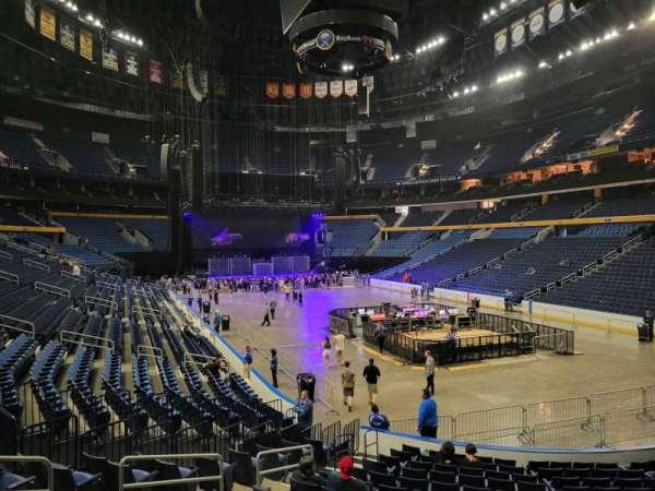 KeyBank Center, section: 101, row: 16, seat: 26