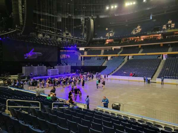 KeyBank Center, section: 105, row: 12, seat: 10