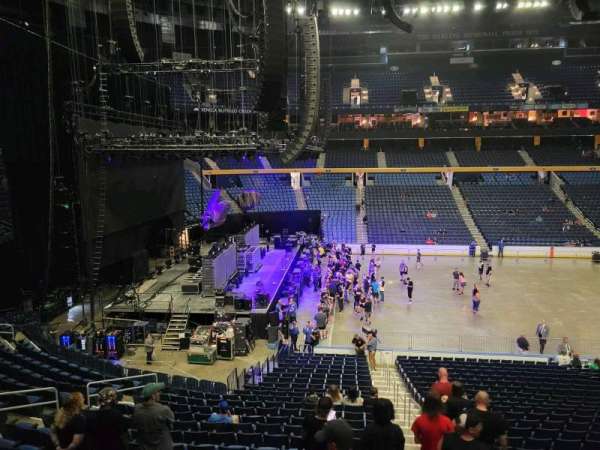 KeyBank Center, section: 209, row: 3, seat: 8