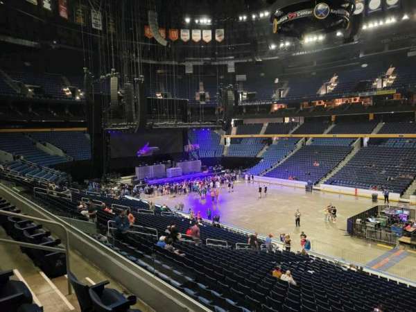 KeyBank Center, section: 205, row: 3, seat: 8