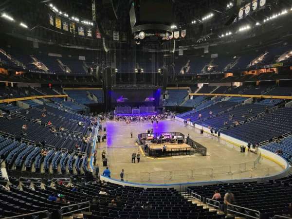 KeyBank Center, section: 200, row: 3, seat: 9