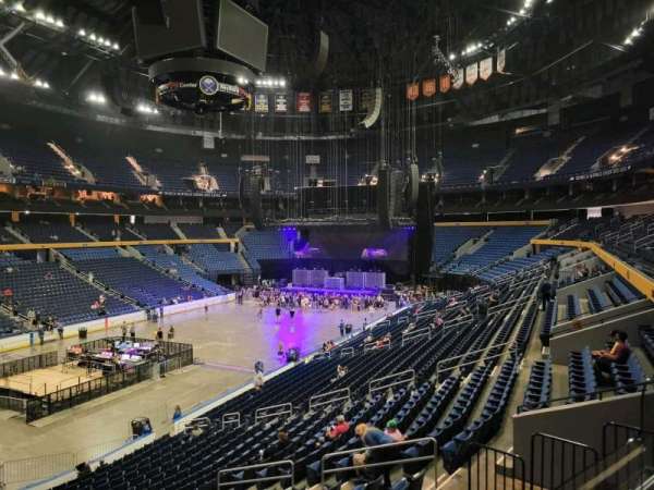 KeyBank Center, section: 222, row: 2, seat: 7
