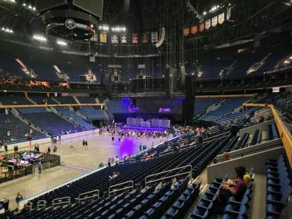 KeyBank Center, section: 221, row: 1, seat: 7