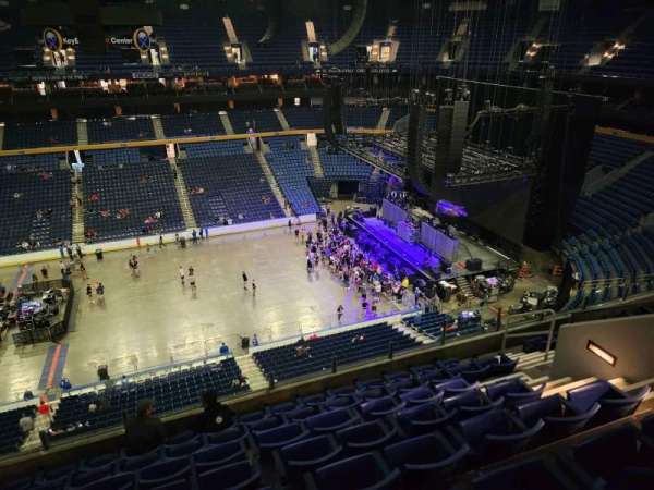 KeyBank Center, section: 320, row: 8, seat: 10