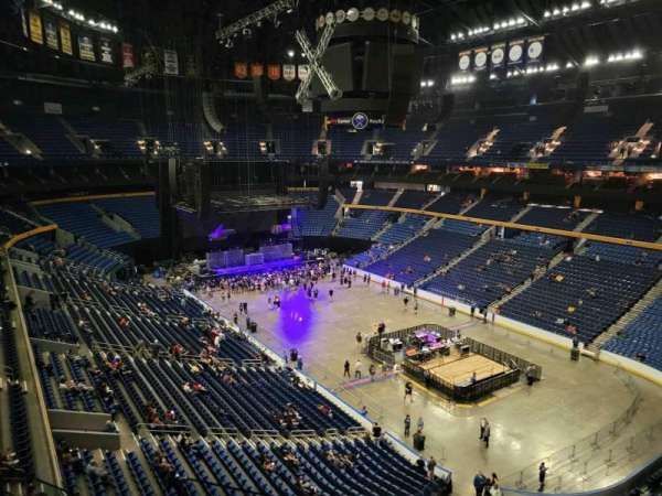 KeyBank Center, section: 302, row: 2, seat: 19