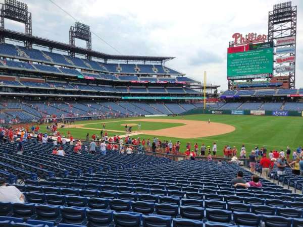 Citizens Bank Park, section: 113, row: 30, seat: 6