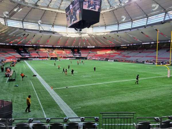 BC Place, section: 204, row: m, seat: 102