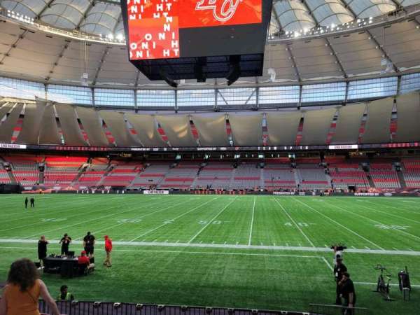 BC Place, section: 213, row: j, seat: 102